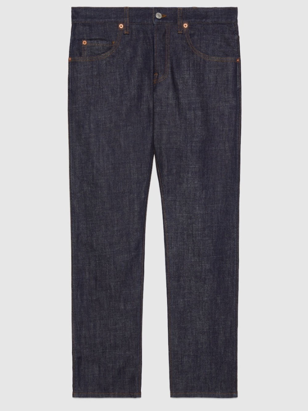 size 28 Gucci Tapered Washed Jeans Dark Blue Denim